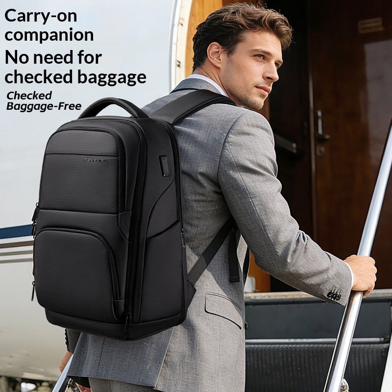 Unisex Business Commuter Backpack For Middle School Students And Laptop Users
