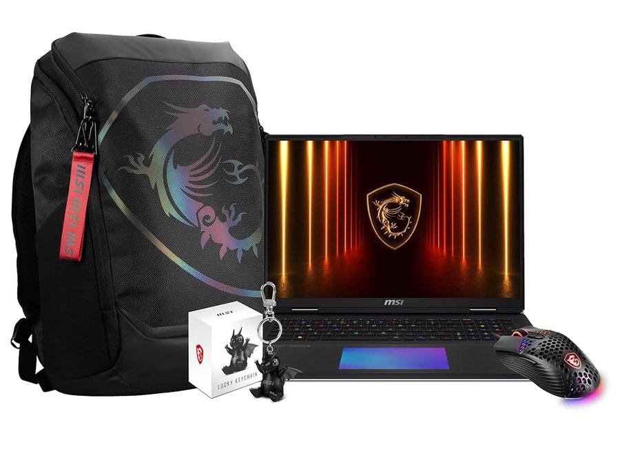 msi Titan 18 HX A2WJ-1264IT, Notebook Gaming, 18" 16:10 UHD+ MiniLED 240Hz, Intel Core Ultra 9 290HX, NVIDIA RTX 5090, 24 GDDR7, 64GB DDR5, 2TB PCIe 5, Win 11 Home, [Layout e Garanzia ITA]