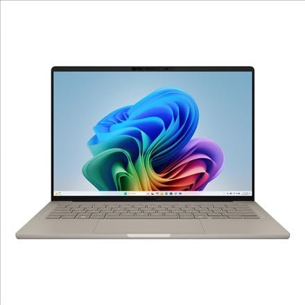 ASUS Zenbook 14 OLED 2025 Laptop 14 pollici WUXGA 8-Core Qualcomm Snapdragon X Plus X1P-42-100 16GB LPDDR5 1TB SSD QS X Plus Adreno Thunderbolt 4 Wi-Fi 6E Tastiera retroilluminata Win11 Pro w/ONT 32GB