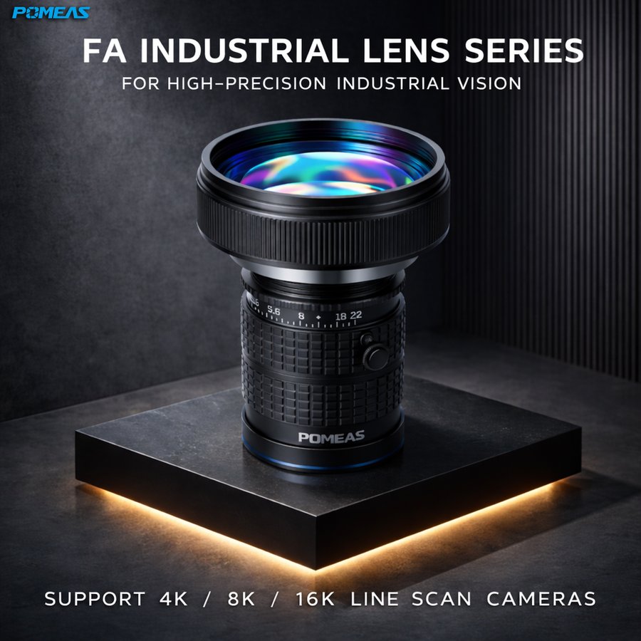 LLB01-5040M 0.1X 50mm F4.0 8K M72 Mount Line Scan Lens With 62mm Image Circle For Industrial Inspection