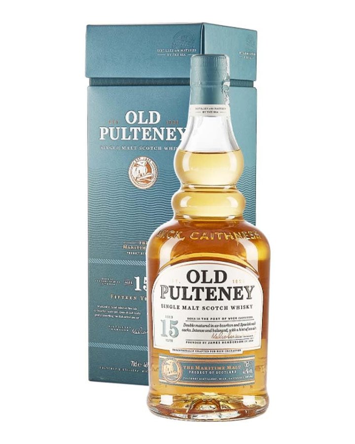 Huddart Aged 15 Years Single Malt Scotch Whiskey Old Pulteney