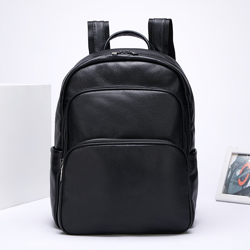 First Layer Leather Backpackage Men And Women