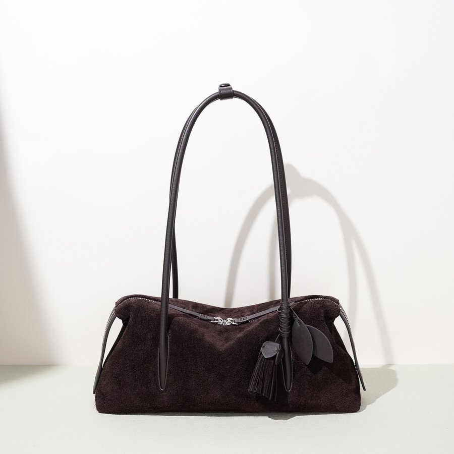 Matte Leather Casual Tote Bag