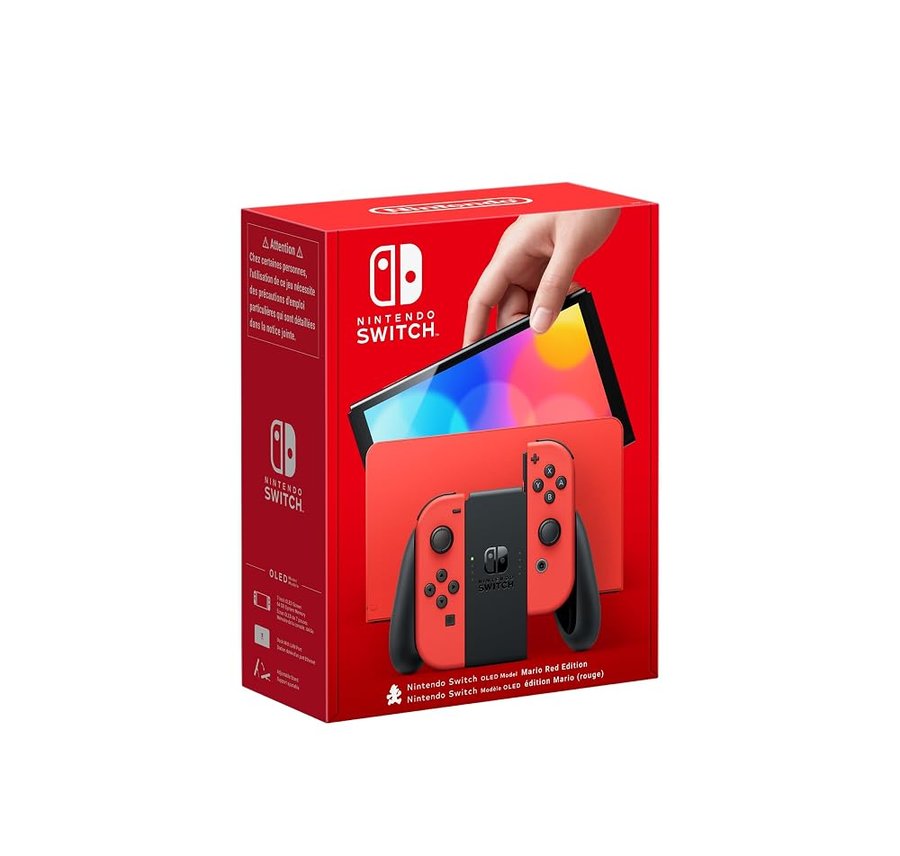Nintendo Console Switch - Modello OLED edizione Speciale Mario (rossa)