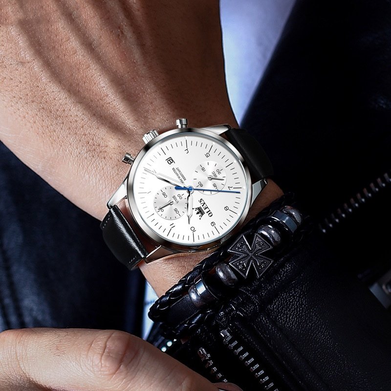 Multifunctional Waterproof Luminous Men's Watch