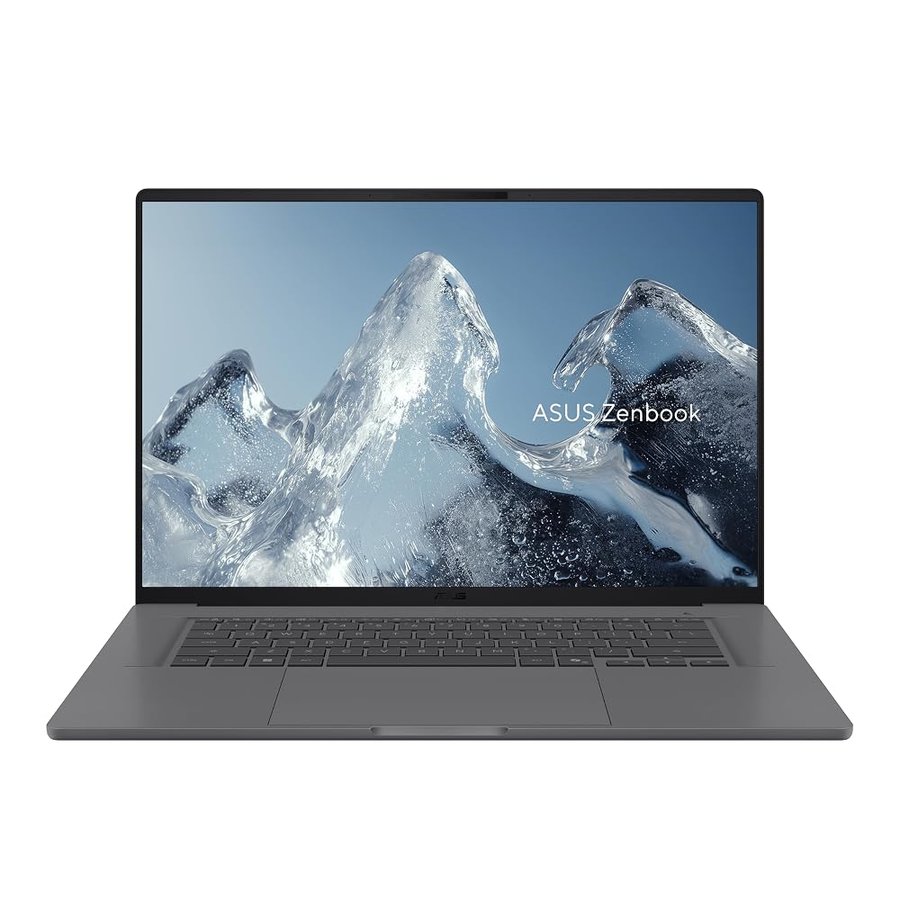 ASUS Zenbook A16 UX3607QA#B0H264DD2N, Notebook con display 16" OLED, 60Hz,Snapdragon® X X1 26 100 Processor,RAM 16GB, 512GB SSD, WIN11 Home, Grigio