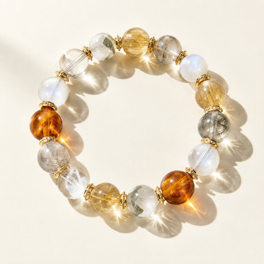 METAL CRYSTAL BRACELET