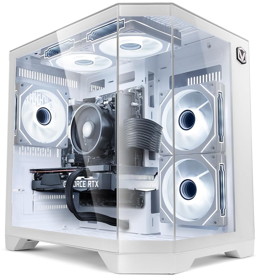 Vibox V-534 PC Gaming • AMD Ryzen 5 5500 6 cores • Nvidia RTX 5060 Ti 8GB • 16GB RAM • 1TB SSD• Windows 11 • WiFi 6 + Bluetooth 5.4