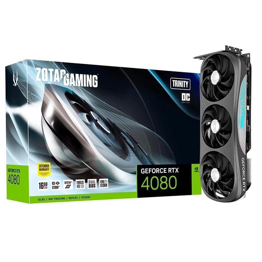 Zotac GEFORCE RTX 4080 TRINITY OC NVIDIA 16 GB GDDR6