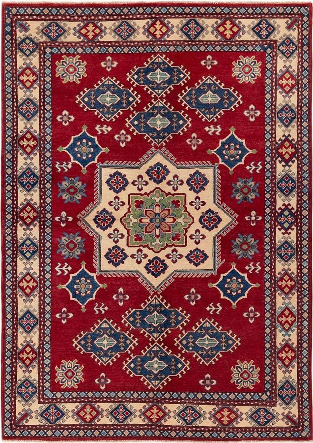 Kazak Royal 168x238 Annodato a mano Tappeto orientale Tappeto In lana Pakistan