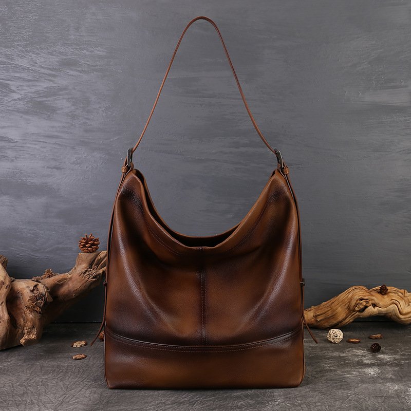 Large-Capacity Casual Underarm Bag For Women 2025 Autumn And Winter New Hot-Selling Commuter Shoulder Bag Retro Cross-Body Large Bag
