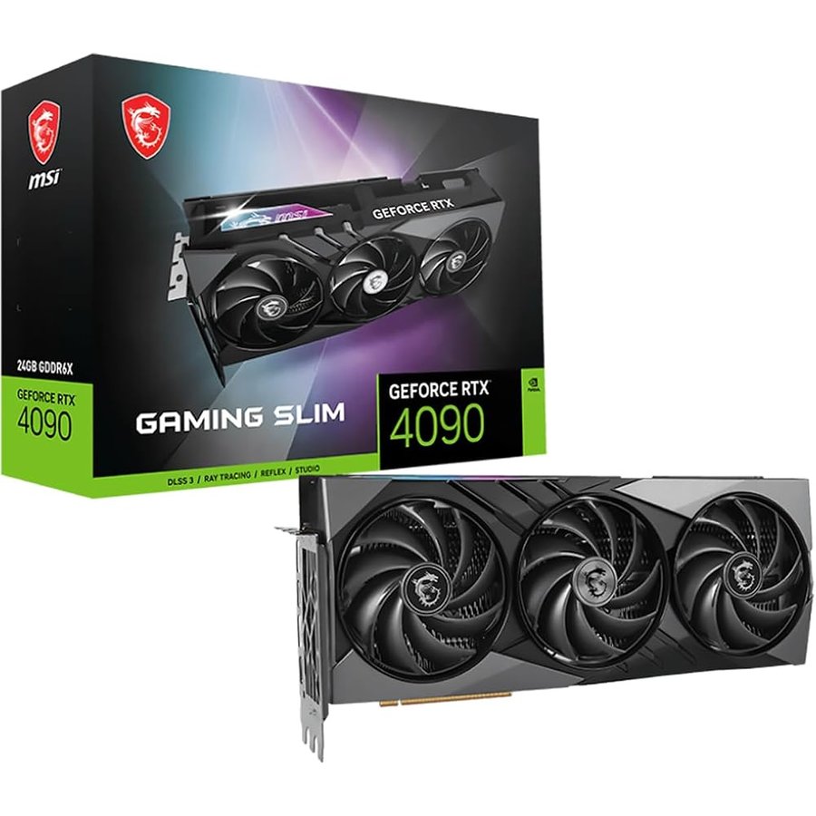 MSI Scheda video GeForce RTX 4090 Gaming Slim 24GB GDDR6X