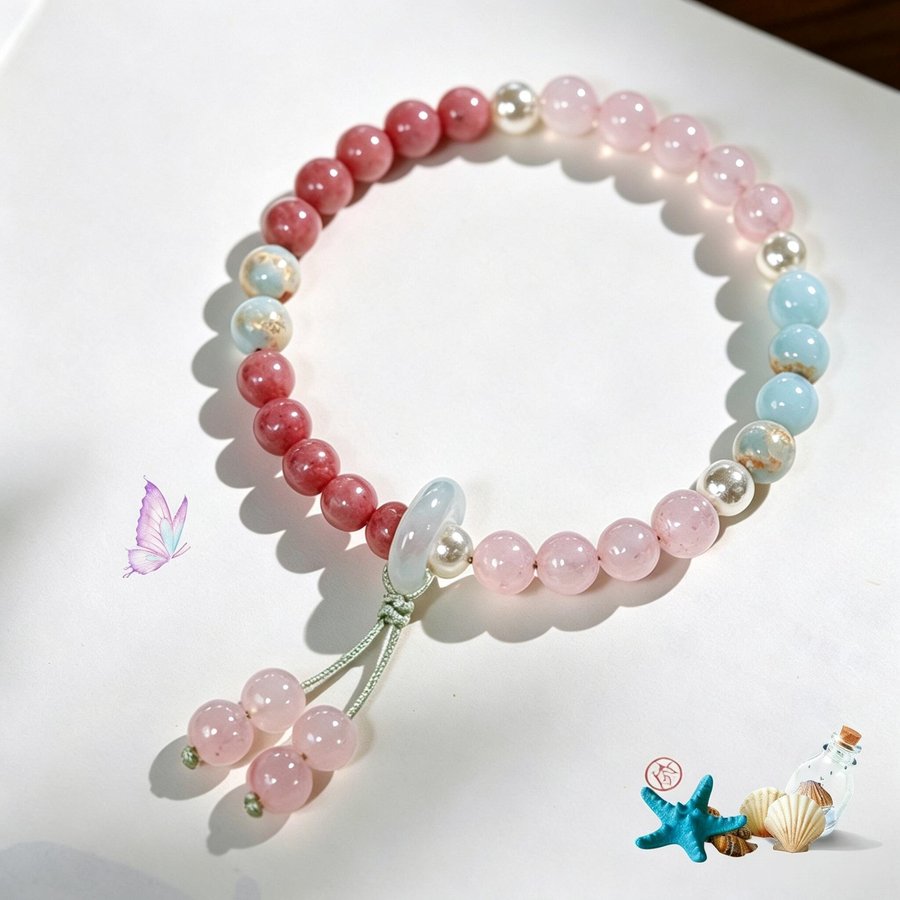 New Chinese Style Crystal Beaded Bracelet