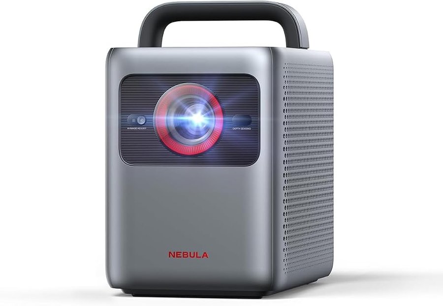 NEBULA Cosmos 4K SE Smart Beamer, Proiettore 4K con schermo Dolby Vision, 200" e 1800 ANSI lumen, HybridBeam, Google TV, Netflix ufficiale (ricondizionato)