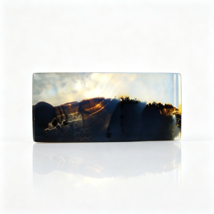 Scenic Landscape Natural Ocean Agate