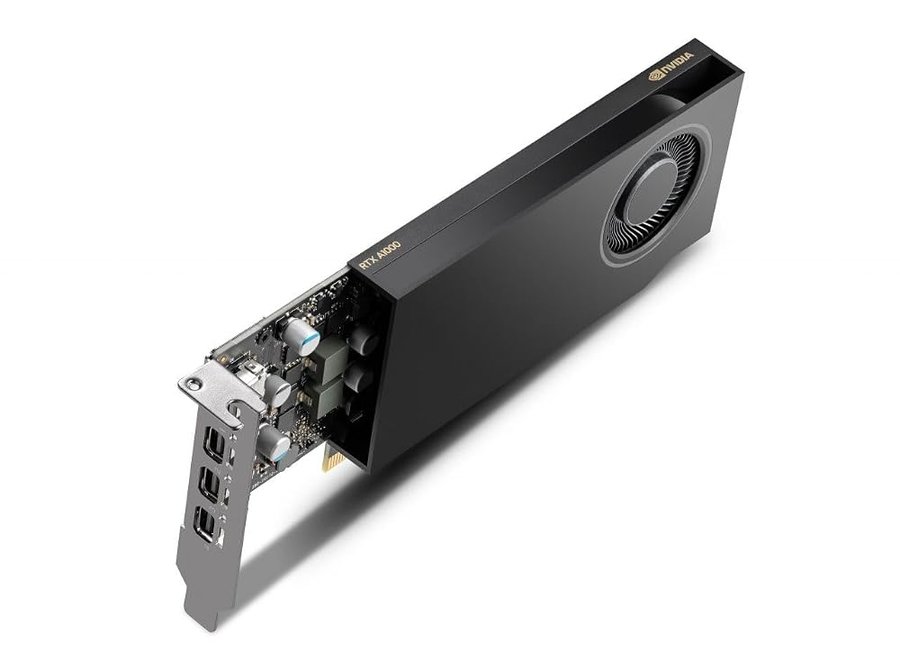 PNY NVIDIA RTX A1000 - Grafikkarten - RTX A1000 - 8GB GDDR6 - PCIe 4,0 x8 Low-Profile - 4 x Mini DisplayPort (VCNRTXA1000-SB)