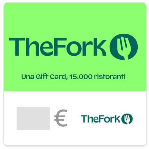 Gift Card TheFork - per l'Italia - buono regalo via e-mail