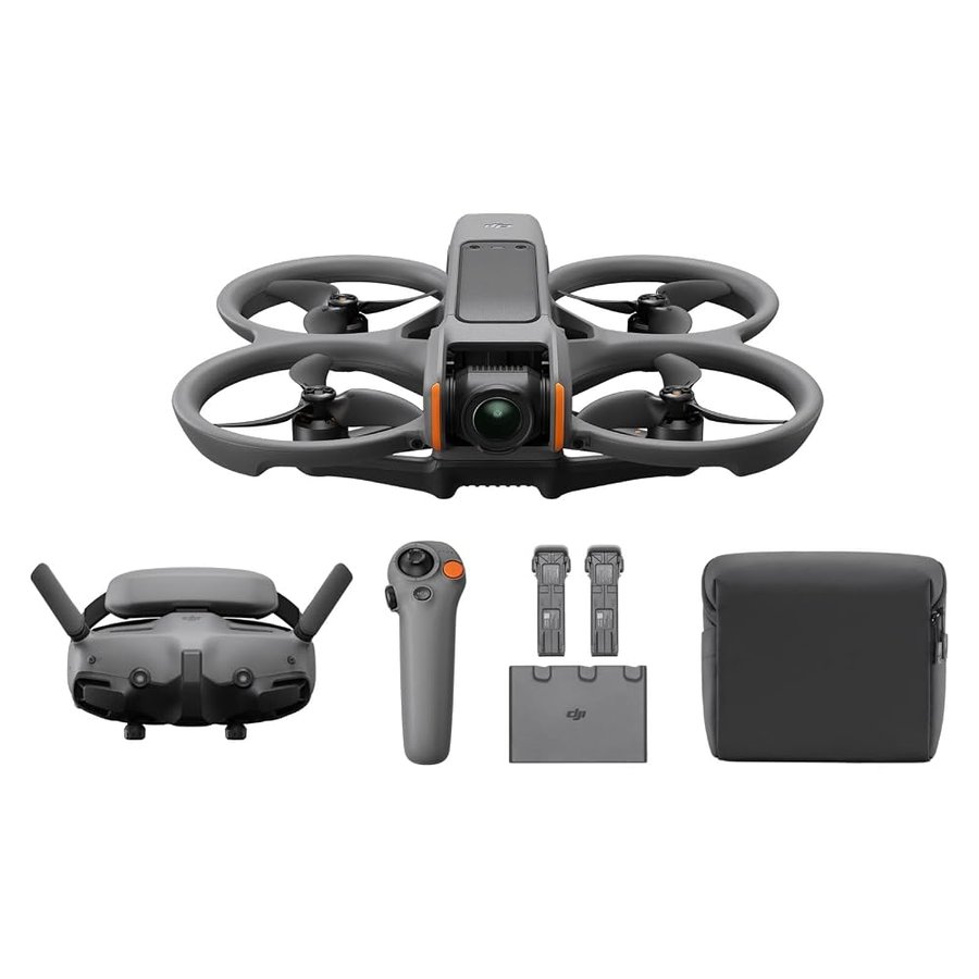 DJI Avata 2 Fly More Combo (3 batterie), Drone FPV con fotocamera 4K