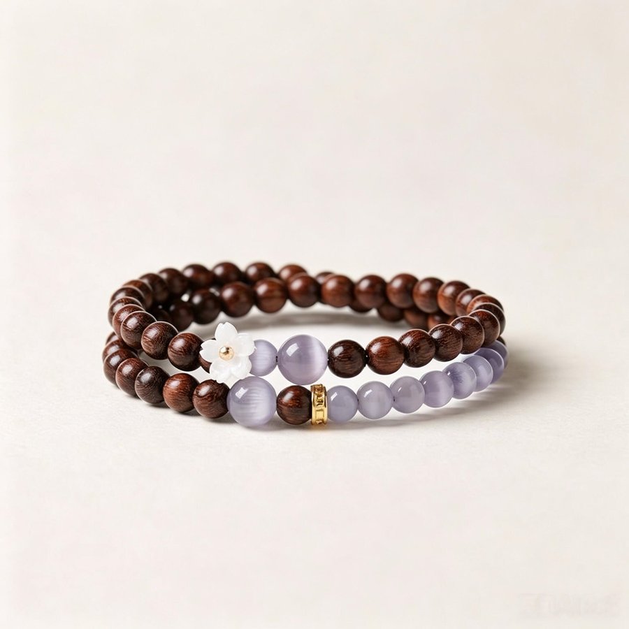 Cat's Eye Beaded Bracelet