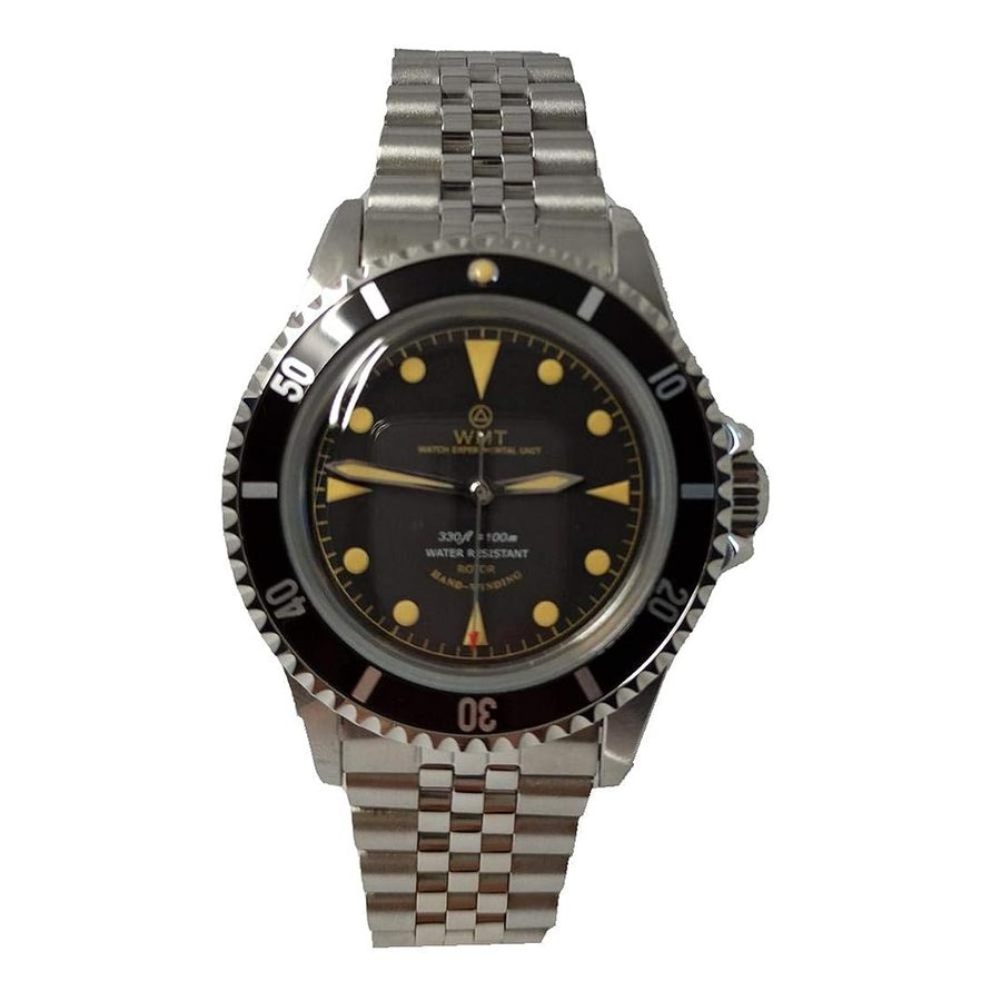 Royal Marine Diver Acciaio 316L Automatico 5 Maglie Nero Orologio Uomo