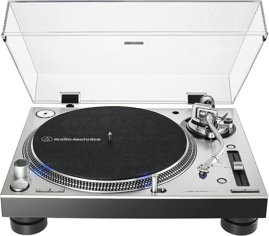 Audio-Technica - AT-LP140XP Giradischi DJ manuale professionale a trasmissione diretta