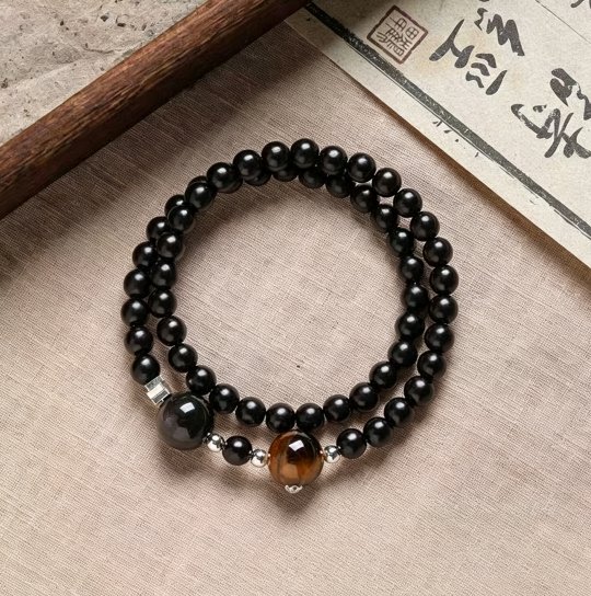 Tiger's Eye Beaded Bracelet For Women