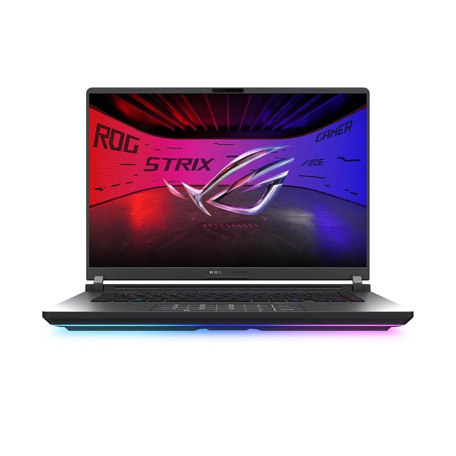 ASUS ROG Strix G16 Notebook Gaming, display IPS 2.5K 16" 240Hz 3ms, Intel Ultra 9 275HX, 32GB DDR5, SSD 1TB, NVIDIA GeForce RTX 5070 Ti 12GB, Wi-Fi 7, tastiera US, Windows 11 Home