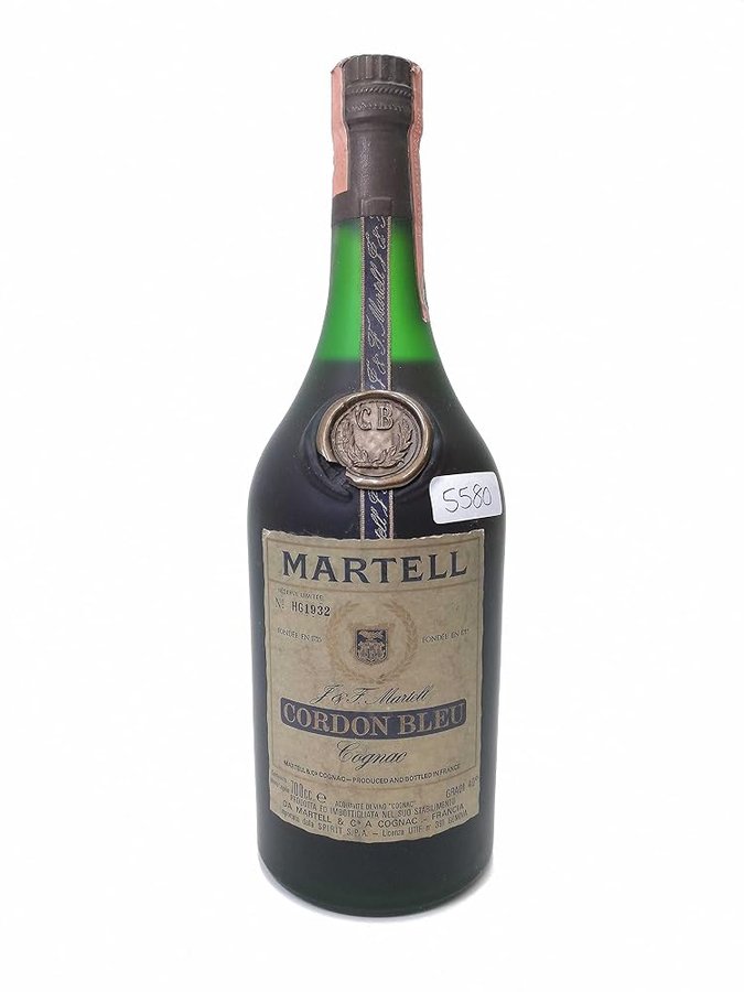 Vintage Bottle - Martell Cognac Cordon Bleu 0,70 lt. - COD. 5580