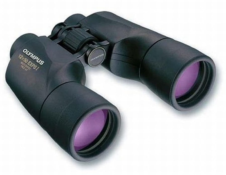 Olympus Binocolo Professionale EXPS I 12x50 per Bird Watching e Astronomia con Prismi BaK4 e Rivestimento Antiriflesso