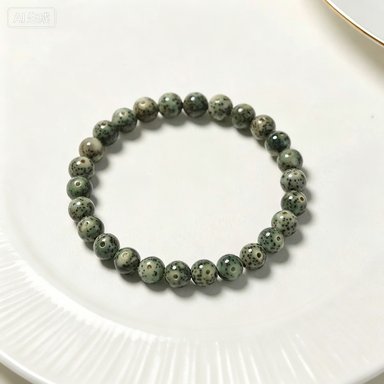 Star And Moon Bodhi Seed Beaded Bracelet