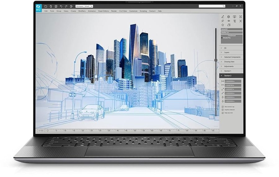 DELL PRECISION 5560 - CPU Intel i7 11850H @2.50-4.80 GHz 8C - RAM 32GB - SSD 1TB - Display 15.6" WQUXGA - Nvidia Quadro T1200 - Win11 Pro 64 Bit (Ricondizionato)