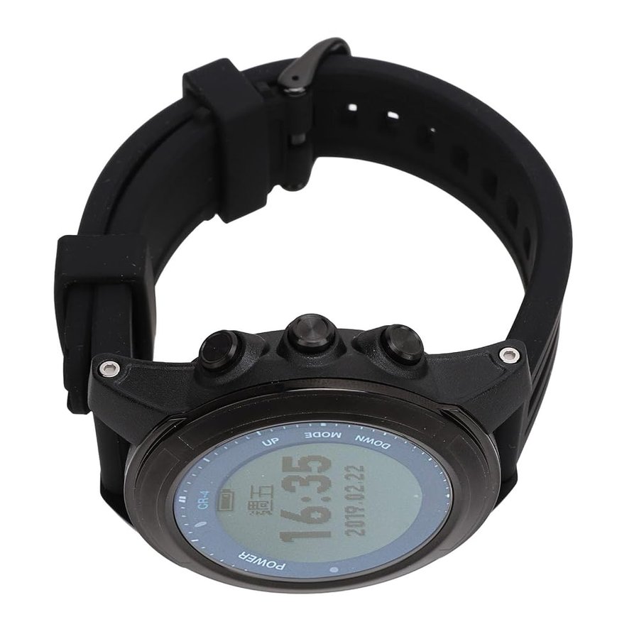 Orologio subacqueo da polso impermeabile per il computer subacqueo subacqueo da 100 m, nero