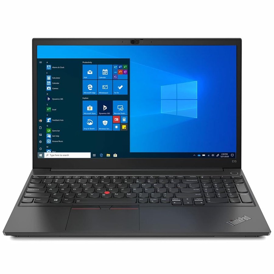 Lenovo ThinkPad E15 Gen 2 Business Laptop 15.6 pollici FHD IPS Display Intel i7-1165G7 Iris Xe Grafica 32GB DDR4 1TB M.2 NVMe SSD Lettore di impronte digitali Tastiera retroilluminata WiFi 6 Windows