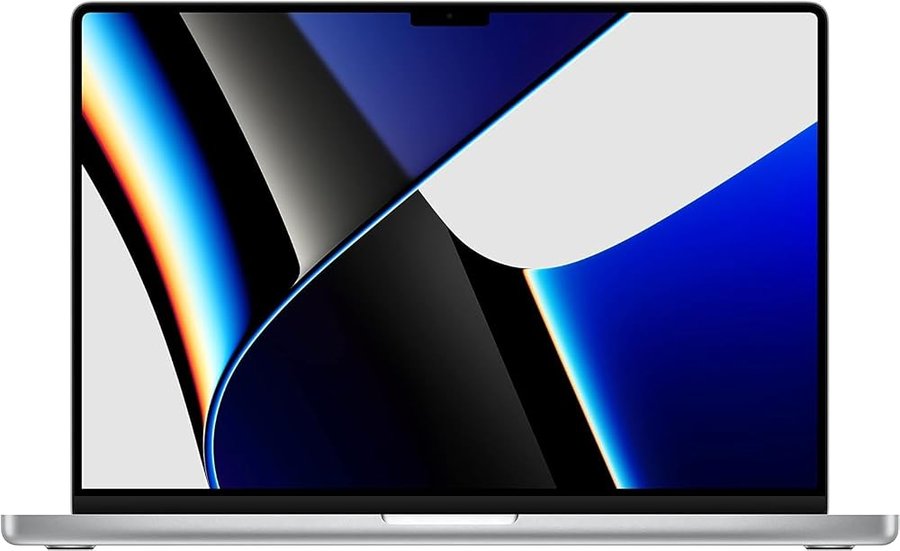 2021 Apple MacBook Pro con Apple M1 Pro Chip (16-pollici, 16GB RAM, 1TB SSD di Memoria) (QWERTY Italian) Argento (Ricondizionato)