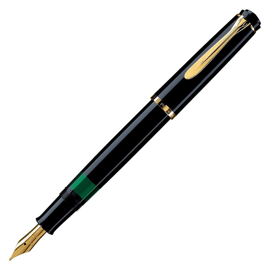 Pelikan Penna Stilografica, Nero, 1 Unità (Confezione da 1), in confezione regalo