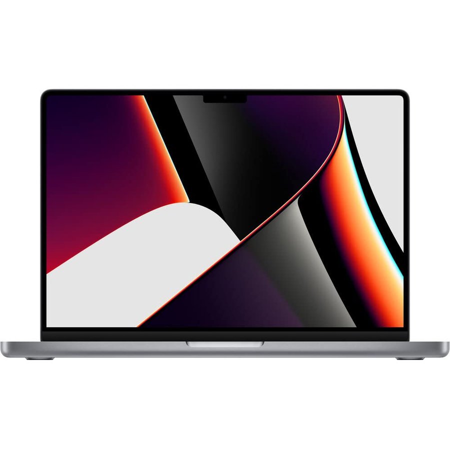 2021 Apple MacBook Pro con chip M1 Pro (14 pollici, 16GB di RAM, 512GB SSD di Memoria) (QWERTY ENGLISH) Grigio Sideral (Ricondizionato)
