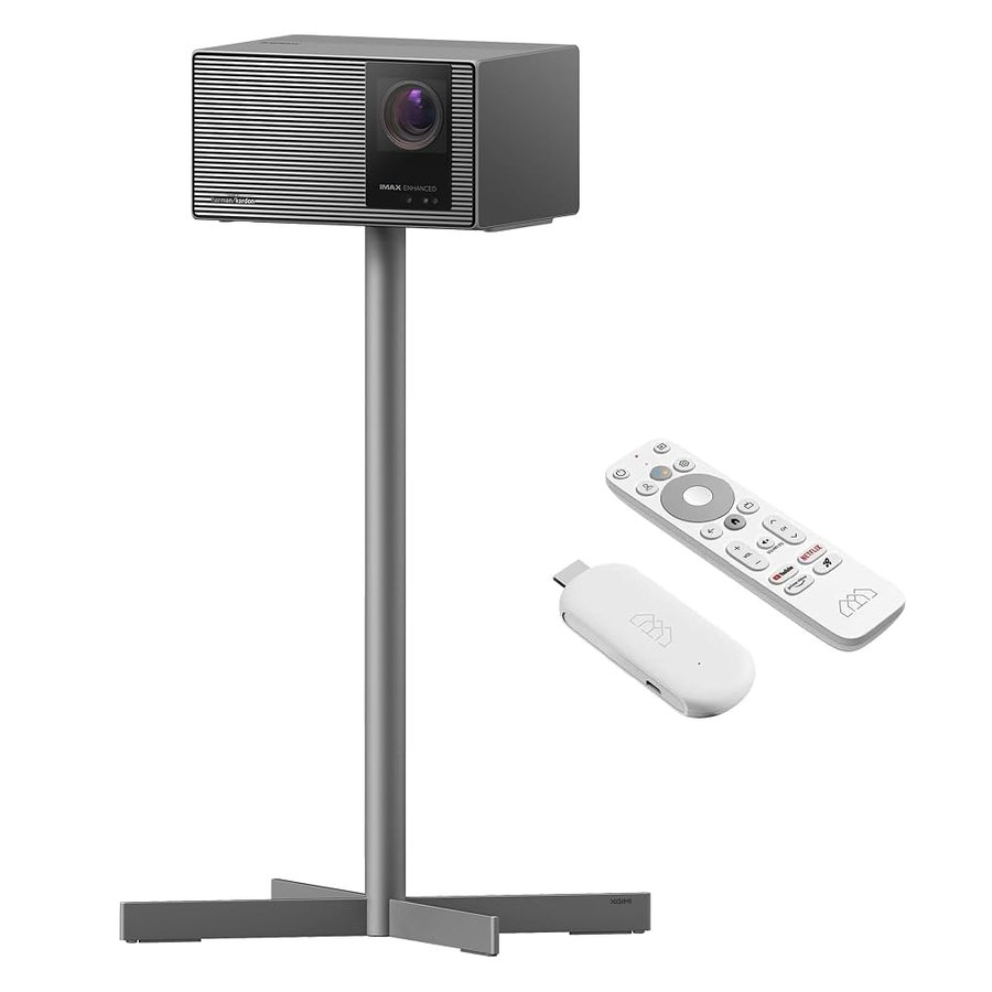 XGIMI TITAN Noir Pro Videoproiettore Laser 4K, 6000 Lumen ISO, Home Cinema