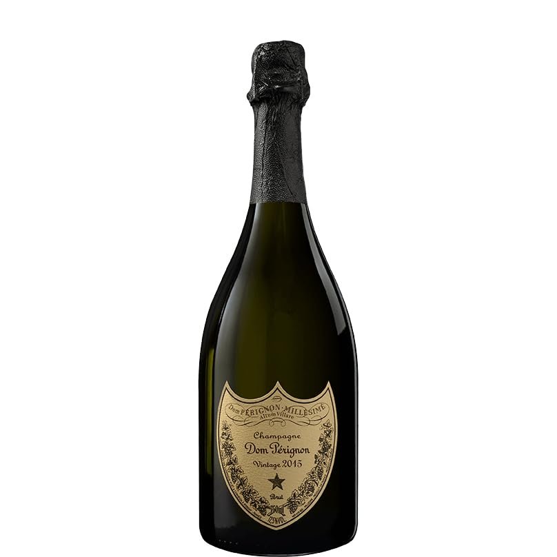 Dom Pérignon Champagne Brut Vintage 2015 – Champagne Millesimato Premium 12,5% Vol. 0,75l | Bottiglia da Collezione, Prestigio e Massima Espressione dello Stile Dom Pérignon