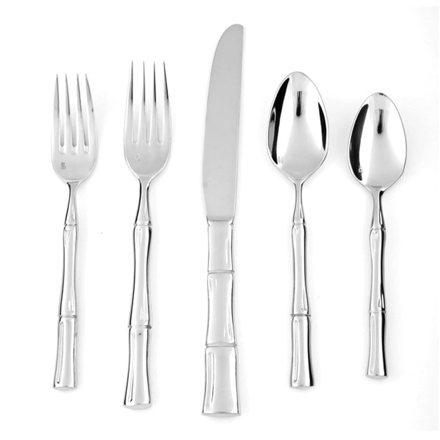 Fortessa Royal Pacific 5PPS-127-20PC Posate in acciaio inox 18/10, 20 pezzi, 20 pezzi, acciaio 18-10, acciaio lucido