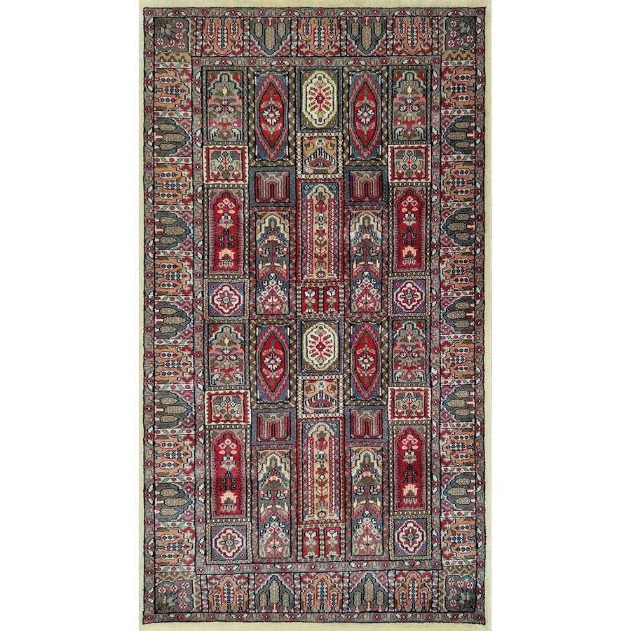 Tappeto di lana annodato a mano fatto a mano 3x5ft Hamadan multicolore alta qualità dell'esportazione