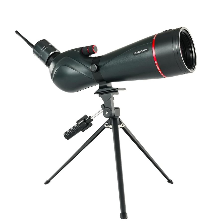 Svbony SV406 20-60x80 Cannocchiale con SC001 WIFI Telecamera, HD FMC BAK4