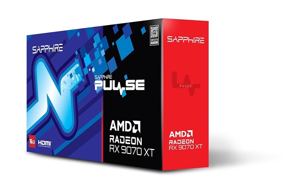 Sapphire Pulse Radeon RX 9070 XT - Grafikkarte