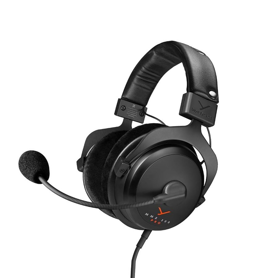 beyerdynamic MMX 300 PRO Cuffie Gaming, chiuse, 48 Ohm, Nero