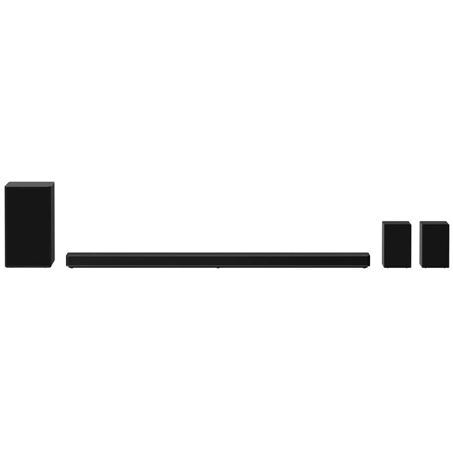 LG SP11RA Soundbar TV 770 W 7.1.4 Canali Audio Meridian con Subwoofer Wireless, Bluetooth, DTS:X, Dolby Atmos, Dolby Digital, Audio Alta Risoluzione, AI Sound Pro, Ingresso Ottico, USB, HDMI in/out