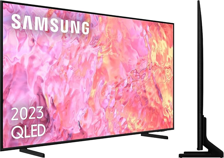 Samsung Series 6 QE43Q60CAUXXH TV 109,2 cm [43] 4K Ultra HD Smart TV Wi-Fi Grigio (TV QE43Q60CAUXXH SAMSUNG)