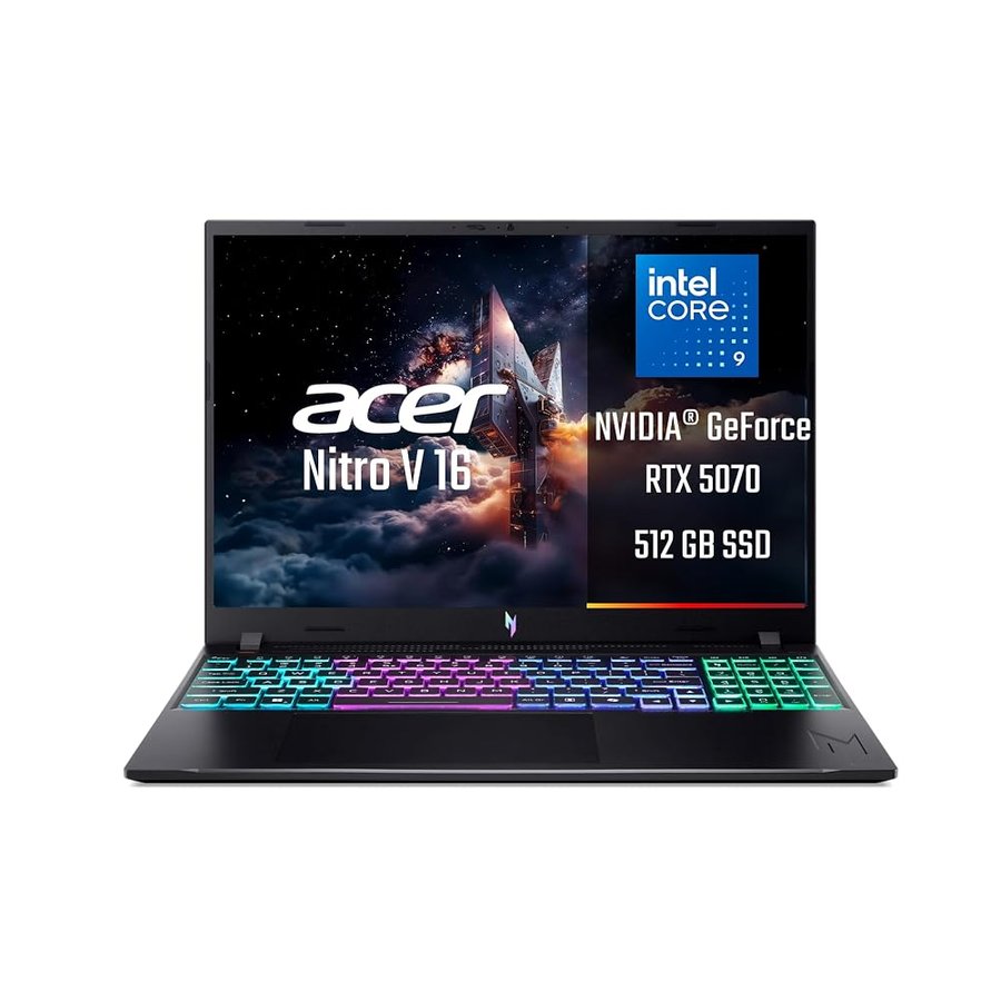 Acer Nitro V 16 | Notebook Gaming | 16" | Core 9 | RTX 5070 | 16GB | 512GB