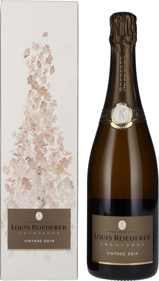 Louis Roederer Champagne VINTAGE 2014 12% Vol. 0,75l in Giftbox