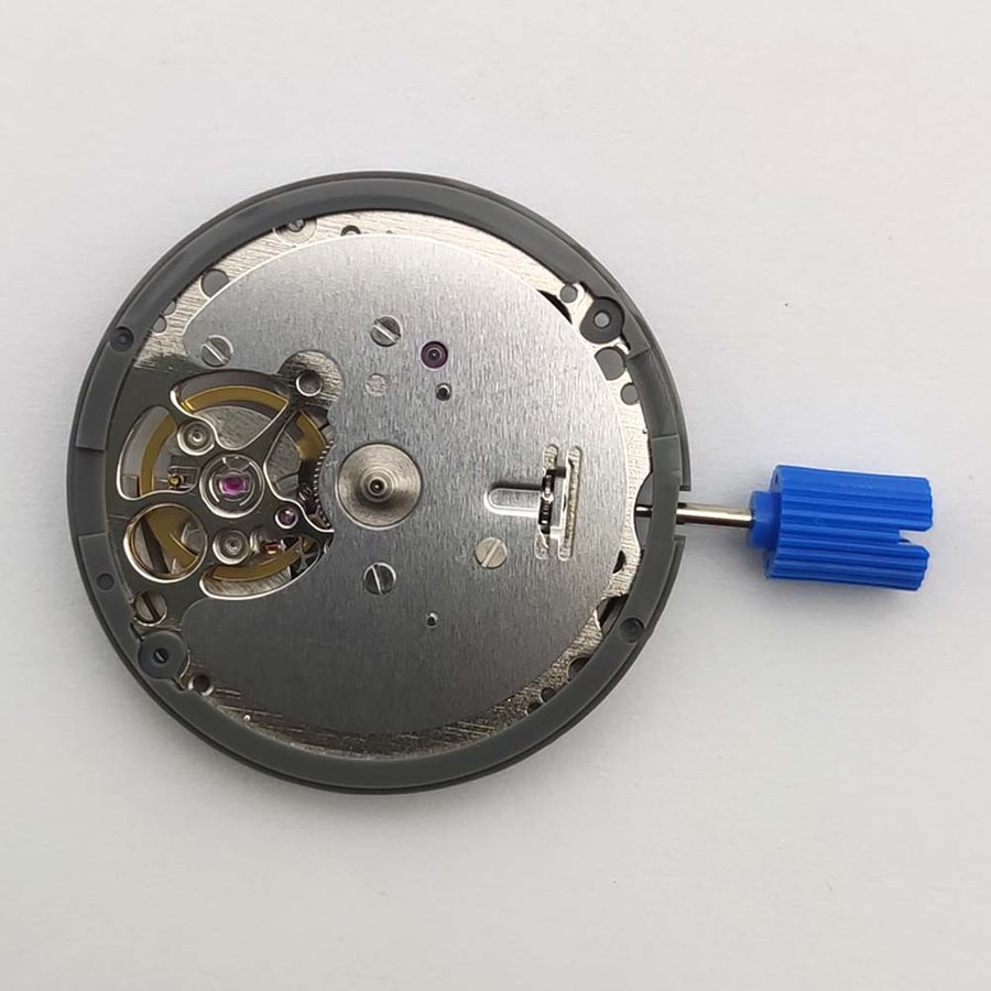 Fully Automatic Mechanical Movement With Three Hands And A Skeletonized Balance Wheel