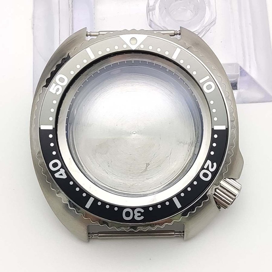 42mm Stainless Steel Watch Case Mirror NH35 Movement
