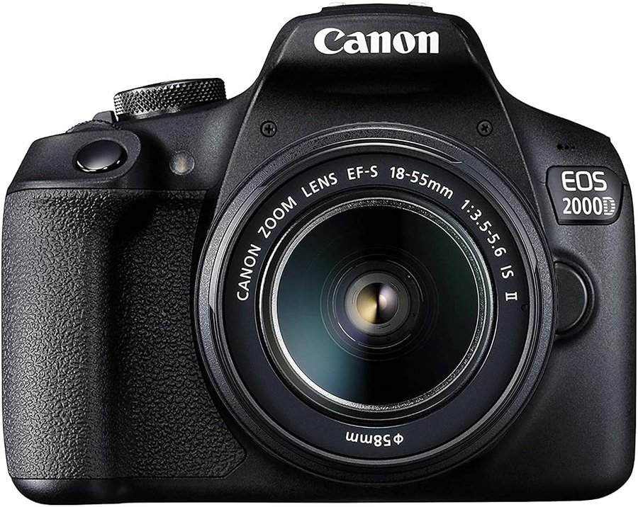 Canon EOS 2000D Fotocamera Reflex Digitale con EF-S 18-55mm IS II